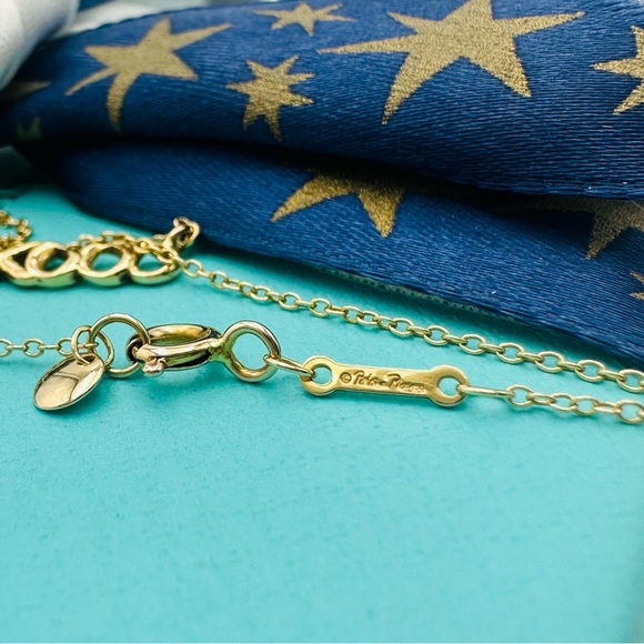 RARE Tiffany & Co. 18K Rose Gold XOXO Hugs & Kisses Necklace with Packaging - Picture 7 of 10